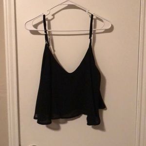 Black Crop Top